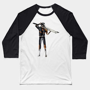 Sci-fi warrior Baseball T-Shirt